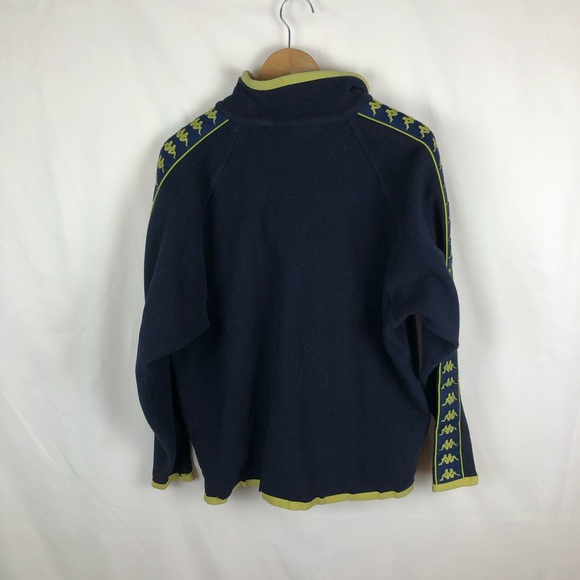 Vintage Kappa Quarter Zip Fleece Pullover 90s - Picture 5 of 5